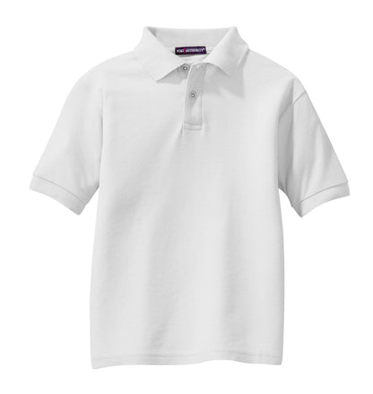 Port Authority Youth Silk Touch Polo. Y500