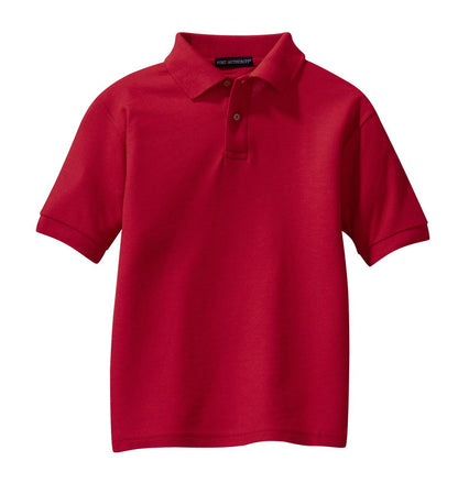 Port Authority Youth Silk Touch Polo. Y500