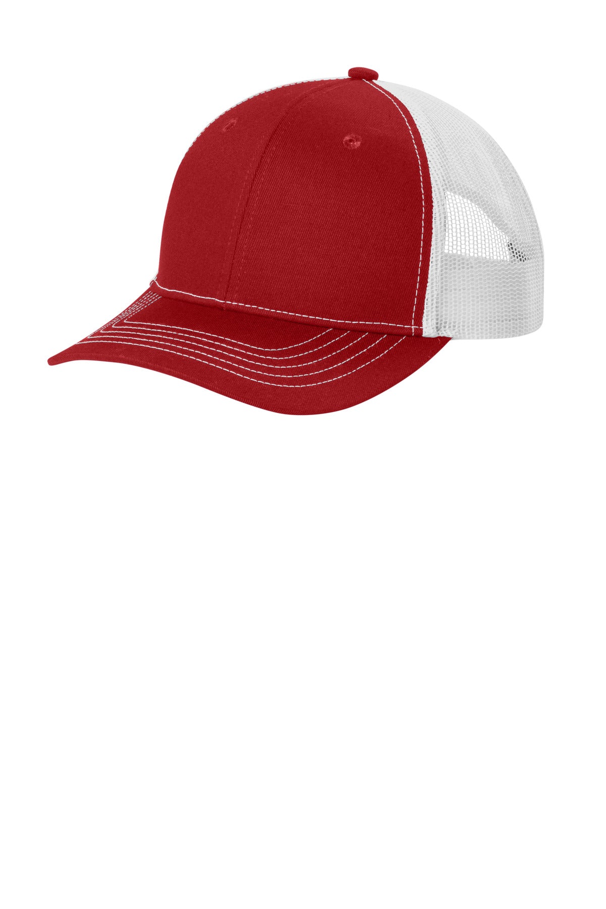 SanMar YC402_flameredwhite_flat_front.jpg