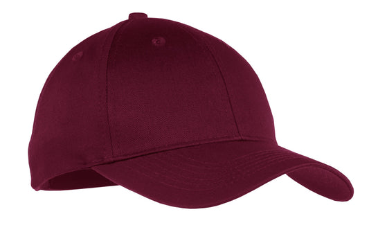 Port & Co Youth Six-Panel Twill Cap. YCP80