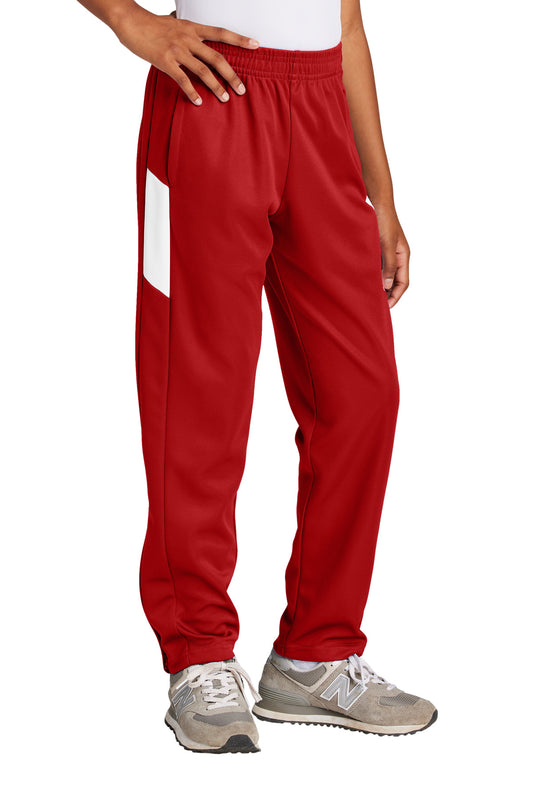 SanMar YPST800_DEEPREDWHITE_Model_Front.jpg