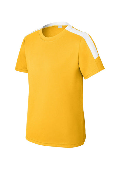 SanMar YST100_GOLDWHITE_Form_Front_3363f907-9710-4996-99b3-01265dd65618.jpg?v=1762275145