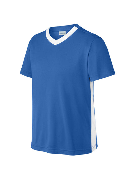 Sport-Tek Youth Competitor United V-Neck YST101