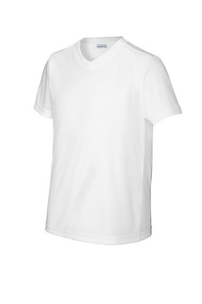 Sport-Tek Youth Competitor United V-Neck YST101
