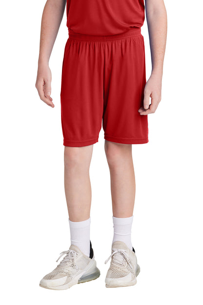 SanMar YST103_DEEPREDWHITE_Model_Front.jpg