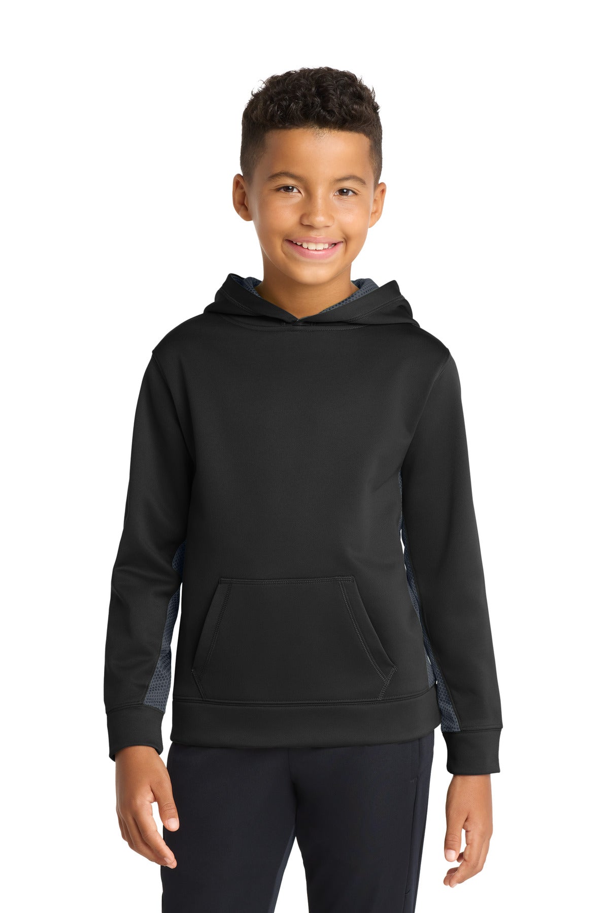 SanMar YST239_blackdarksmokegrey_model_front.jpg