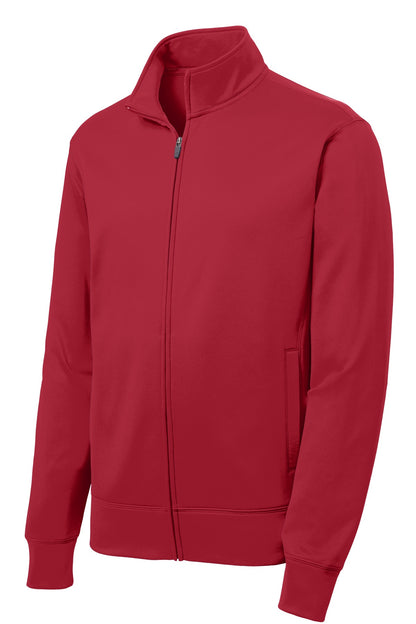 Sport-Tek Youth Sport-Wick Fleece Full-Zip Jacket. YST241