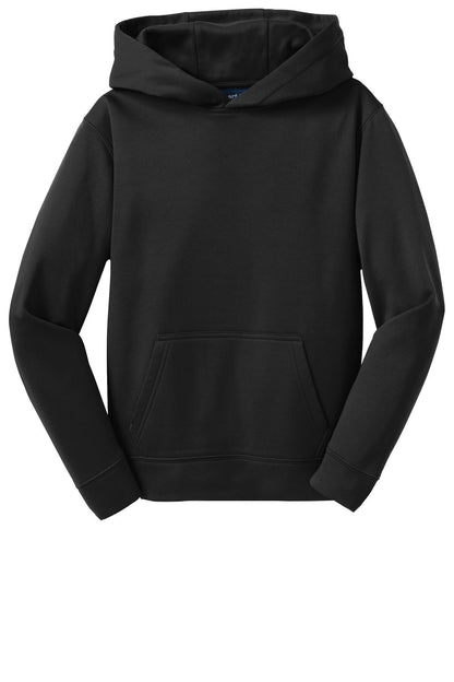 Sport-Tek Youth Sport-Wick Fleece Hooded Pullover. YST244