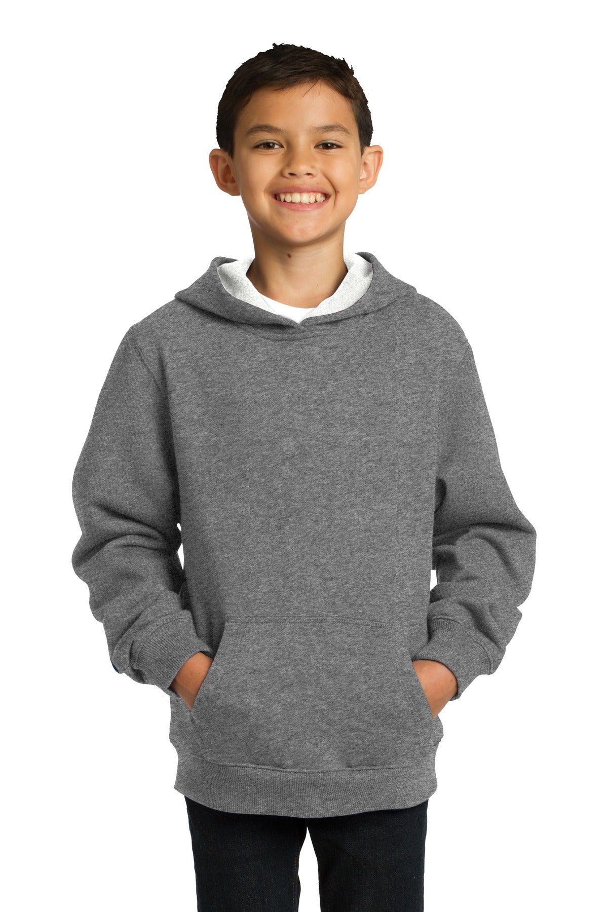 Sport-Tek Youth Pullover Hooded Sweatshirt. YST254