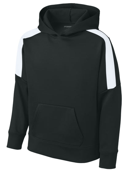 Sport-Tek Youth Sport-Wick Fleece United Pullover Hoodie YST255