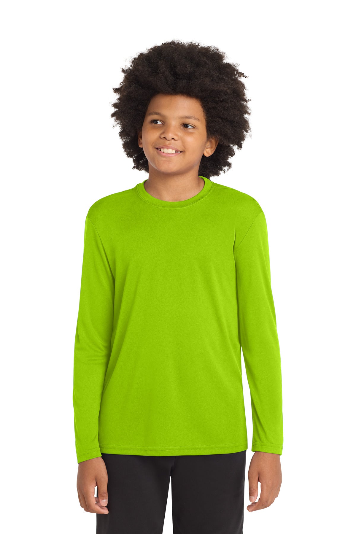 Sport-Tek Youth Long Sleeve PosiCharge Competitor Tee. YST350LS