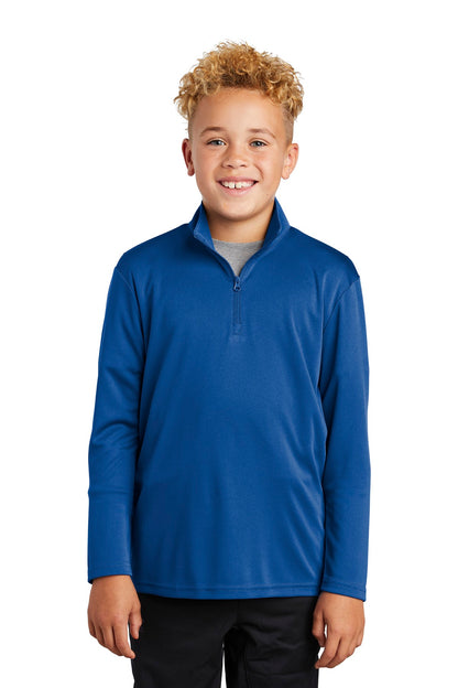 Sport-Tek Youth PosiCharge Competitor 1/4-Zip Pullover. YST357
