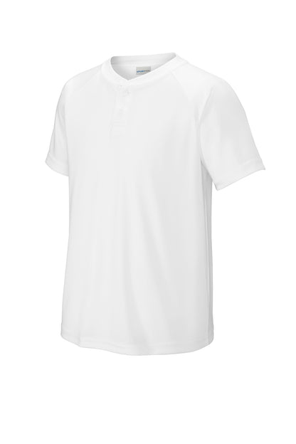 Sport-Tek Youth PosiCharge Competitor 2-Button Henley YST359
