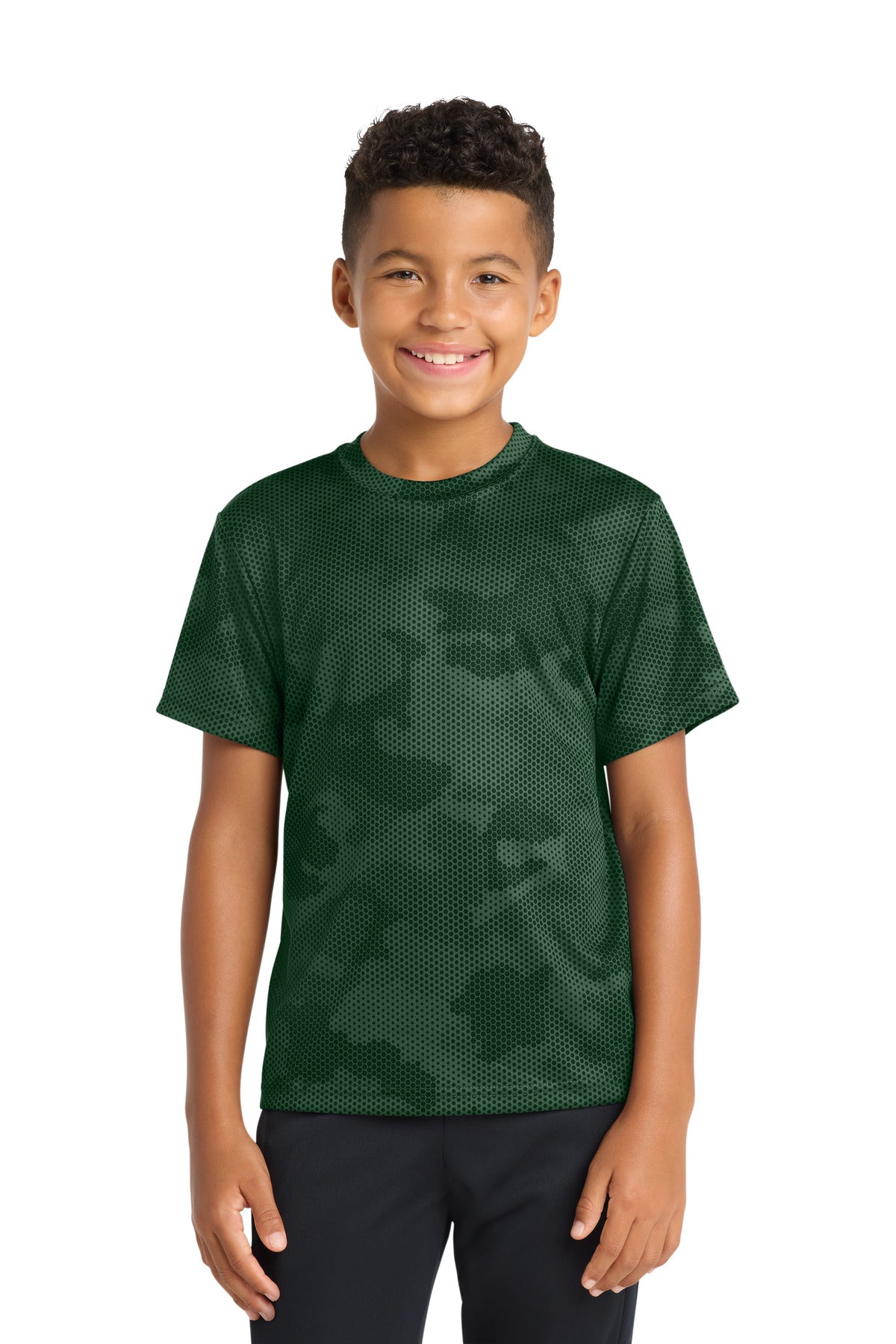 SanMar YST370_forestgreen_model_front.jpg
