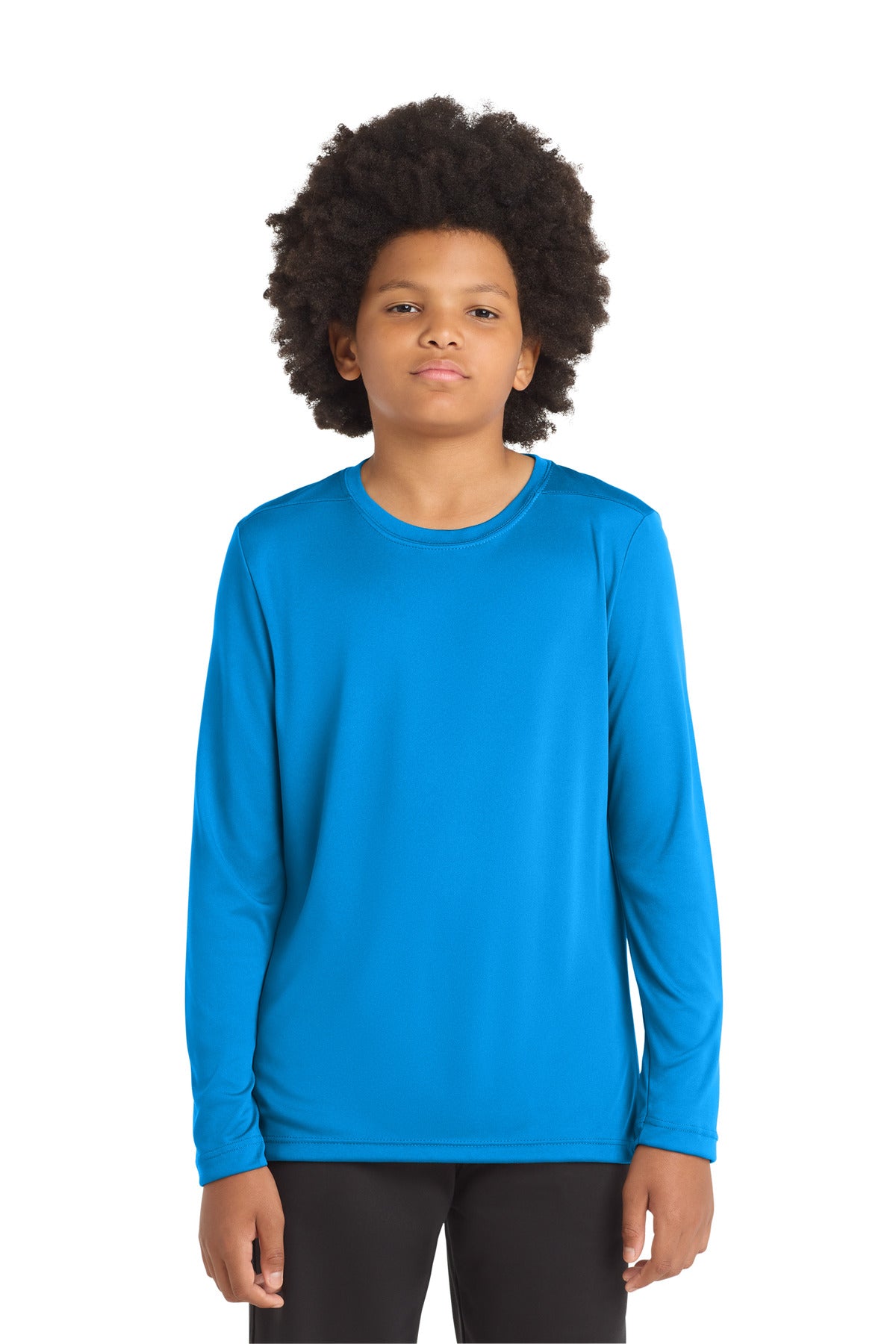 SanMar YST420LS_sapphire_model_front.jpg