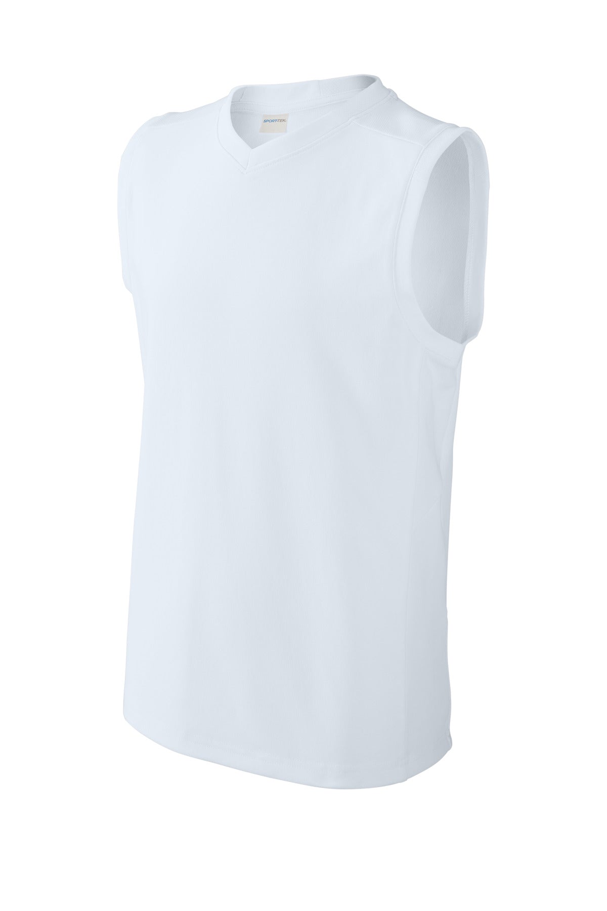 Sport-Tek Youth Club Sleeveless V-Neck YST441