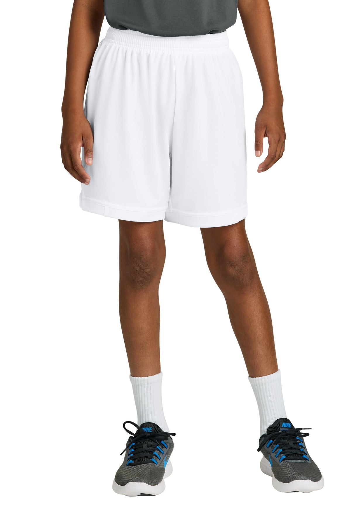 SanMar YST4420_whitewhite_model_front.jpg