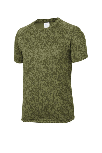 Sport-Tek Youth Digi Camo Tee. YST460