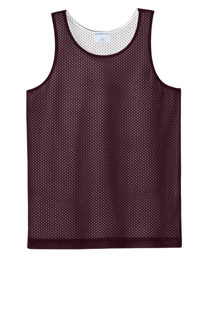 SanMar YST5000_maroonwhite_flat_front.jpg?v=1762272561