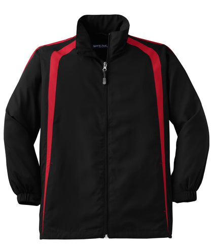 Sport-Tek Youth Colorblock Raglan Jacket. YST60