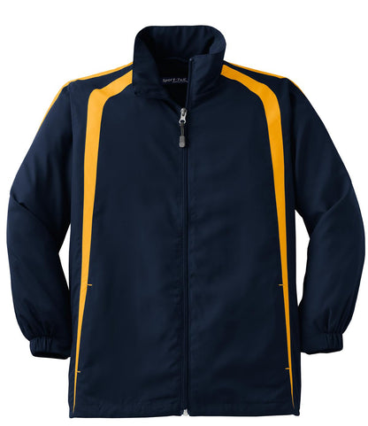 Sport-Tek Youth Colorblock Raglan Jacket. YST60