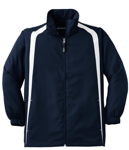 Sport-Tek Youth Colorblock Raglan Jacket. YST60