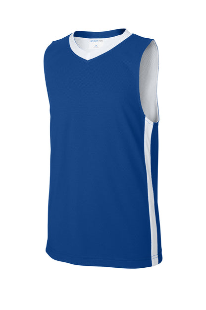 Sport-Tek Youth Rival Basketball Rev Jersey YST900
