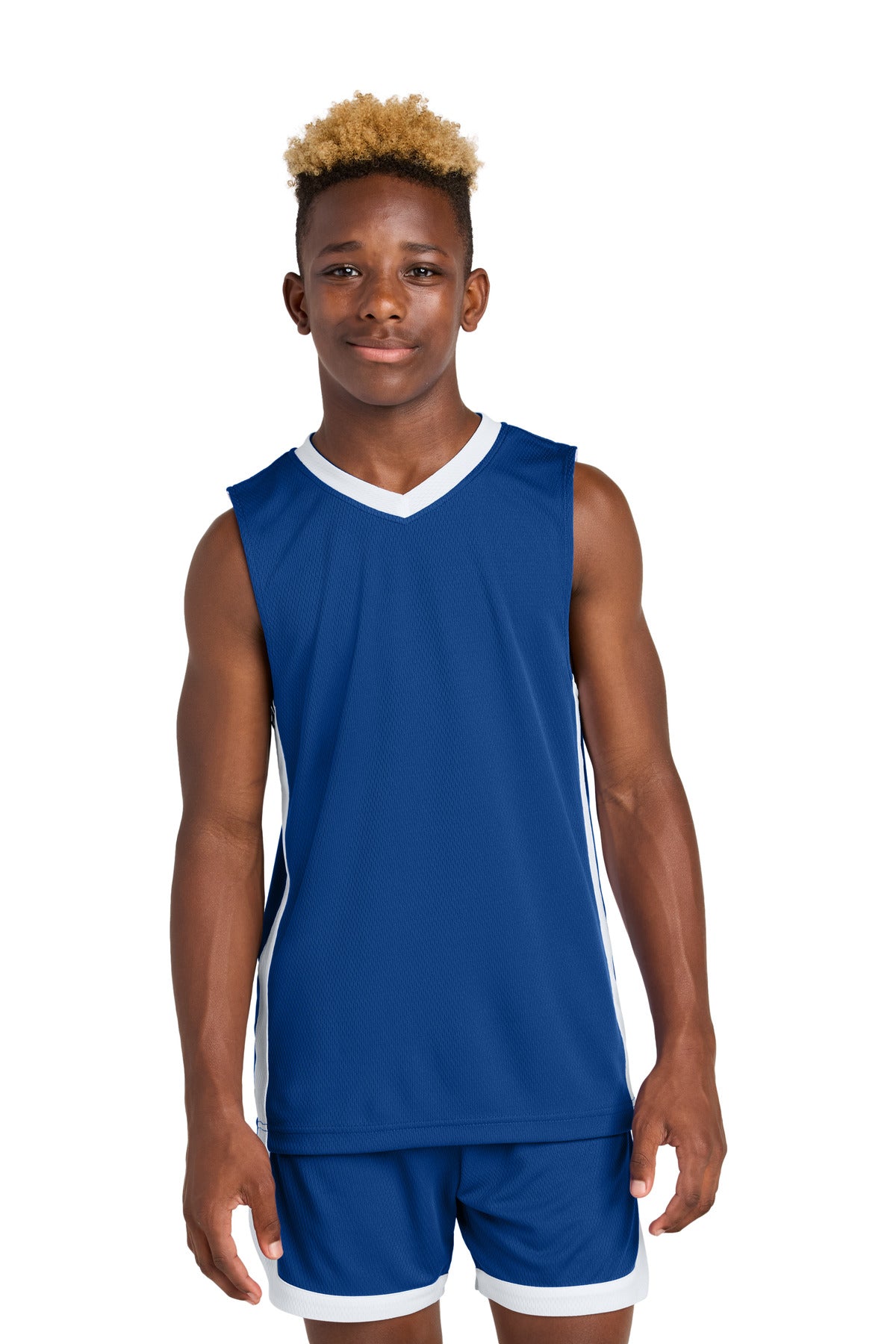 Sport-Tek Youth Rival Basketball Rev Jersey YST900