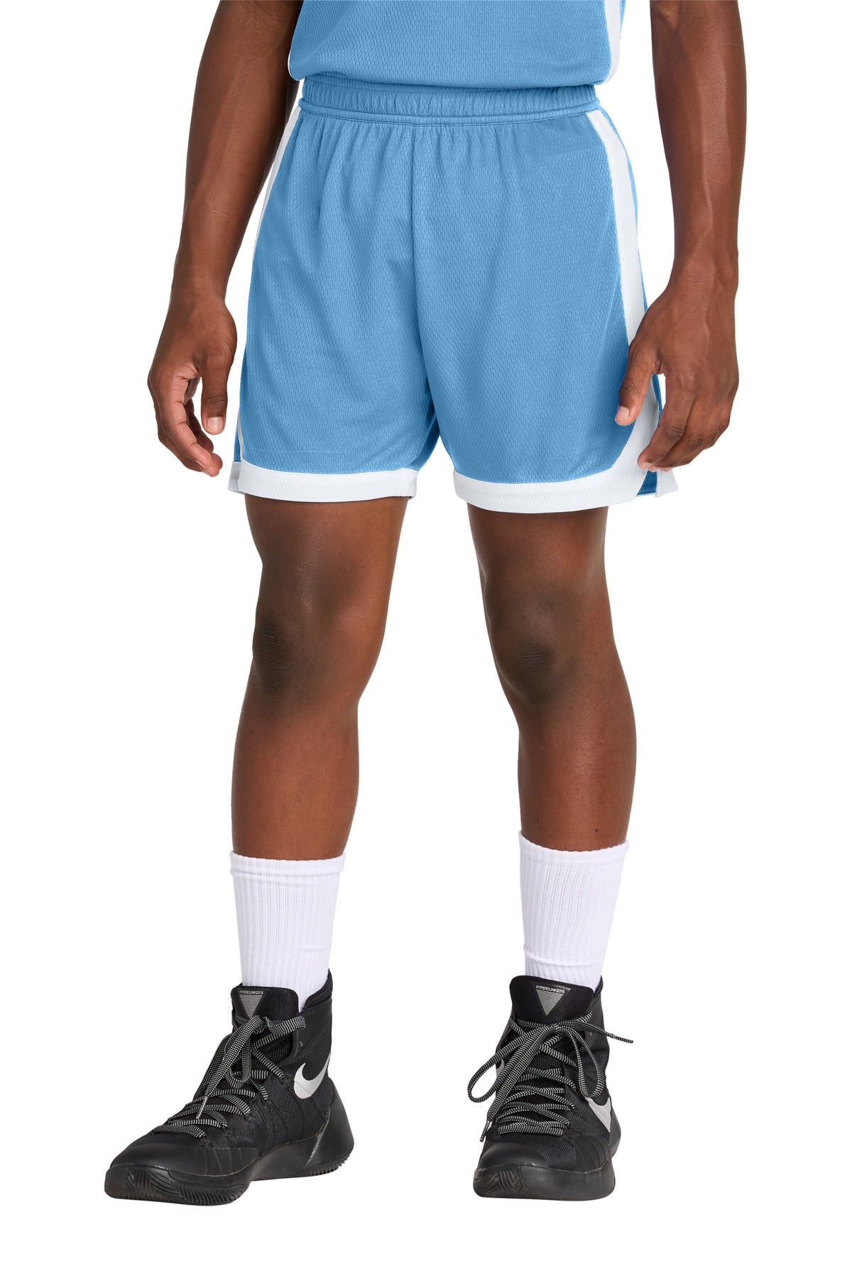 SanMar YST901_carolinabluewhite_model_front.jpg