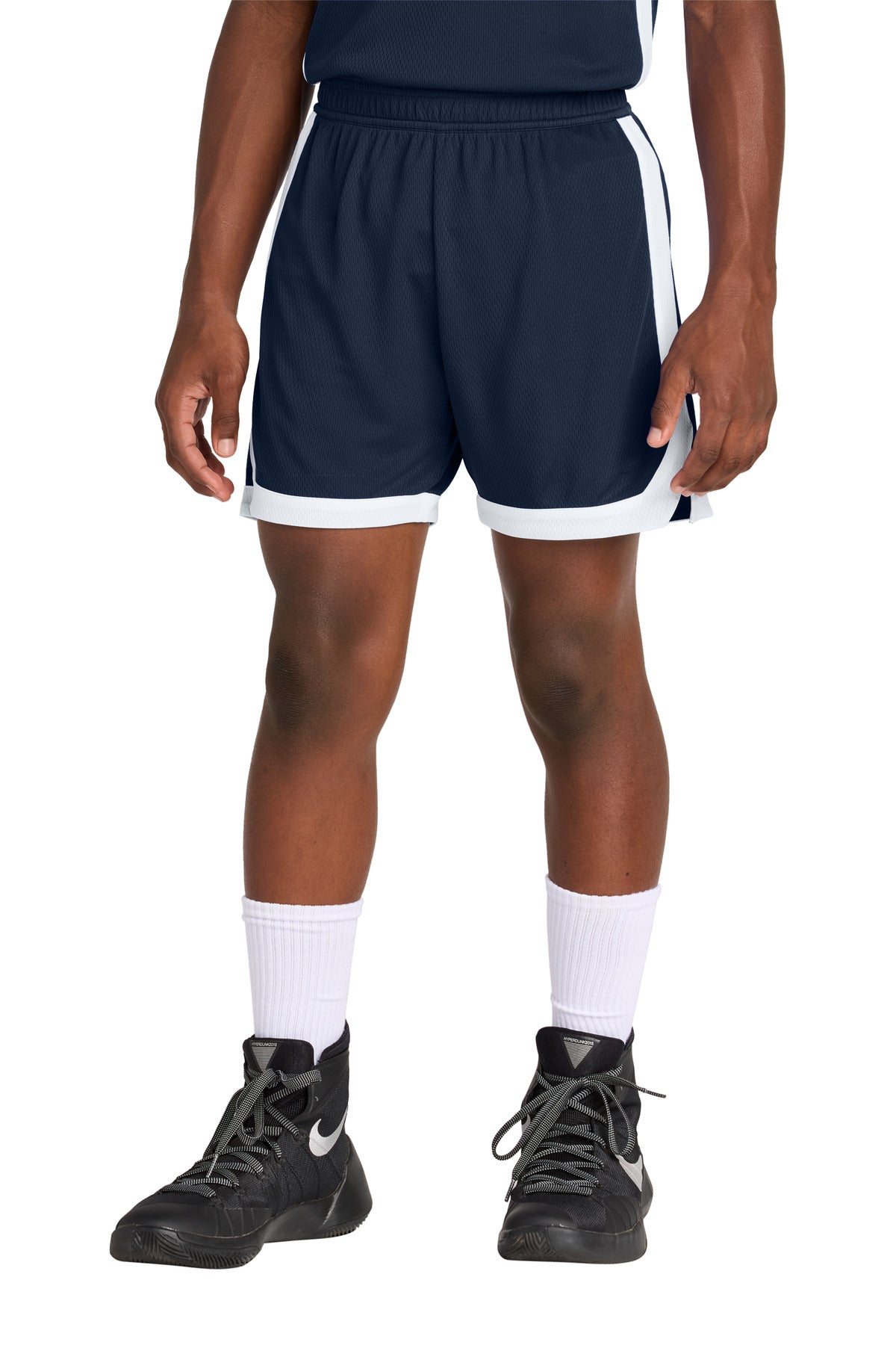SanMar YST901_truenavywhite_model_front.jpg