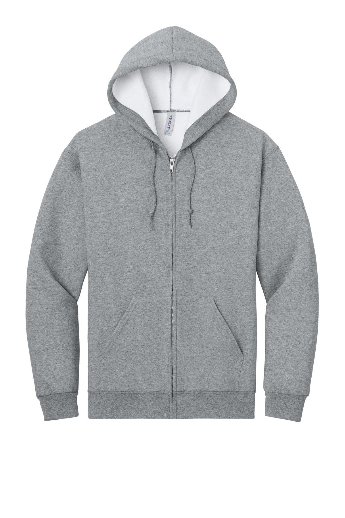 Jerzees Rugged Unisex Full-Zip Hooded Sweatshirt Z12M