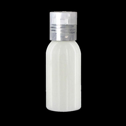 1 oz Lotion in Clear Round Bottle