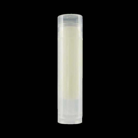 SPF 30 Soy Based Lip Balm in Clear Tube & White Label