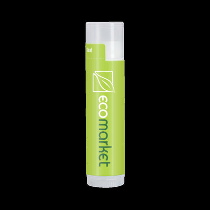Natural Lip Moisturizer with Organic Ingredients in Clear Tube