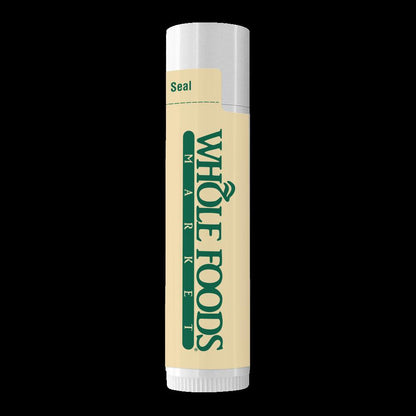 Natural Lip Moisturizer with Organic Ingredients in White Tube