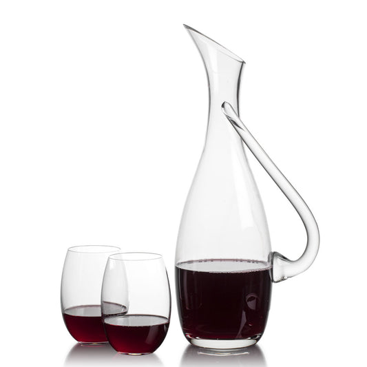 Uxbridge Carafe & Carlita Stemless Wine