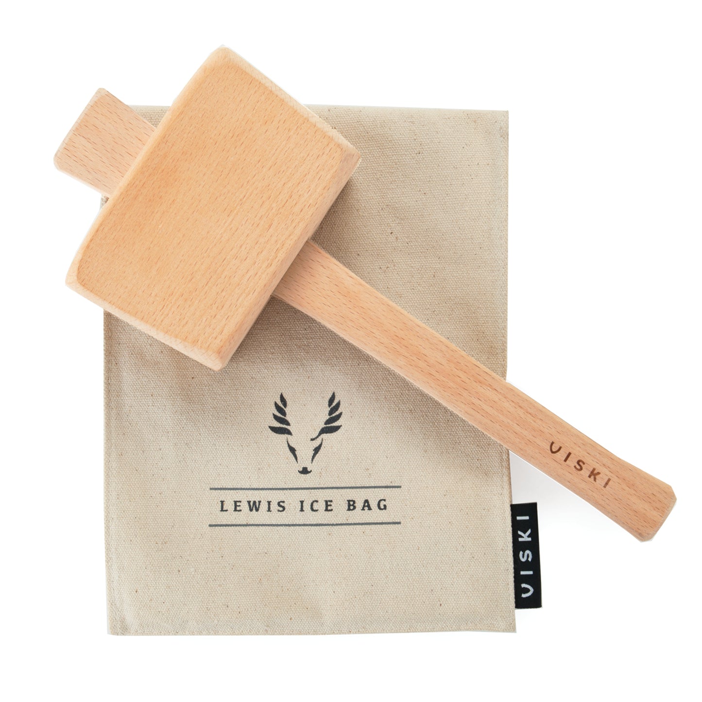 Viski® Lewis Ice Bag and Mallet