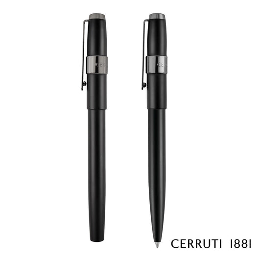 Cerruti 1881® Block Ballpoint Pen & Fountain Pen Gift Set