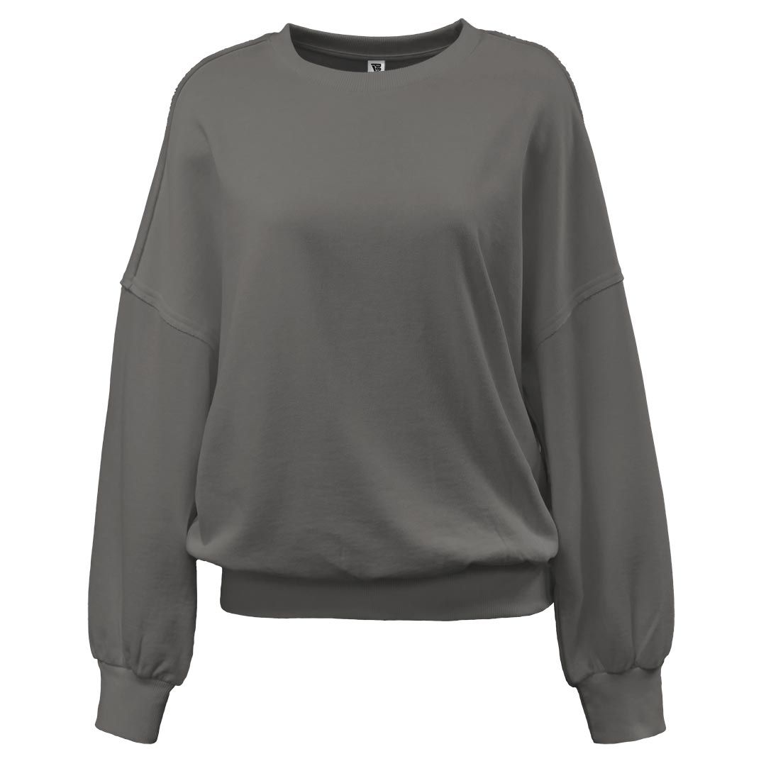 Womens Drop Shoulder Crew