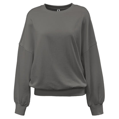 Womens Drop Shoulder Crew
