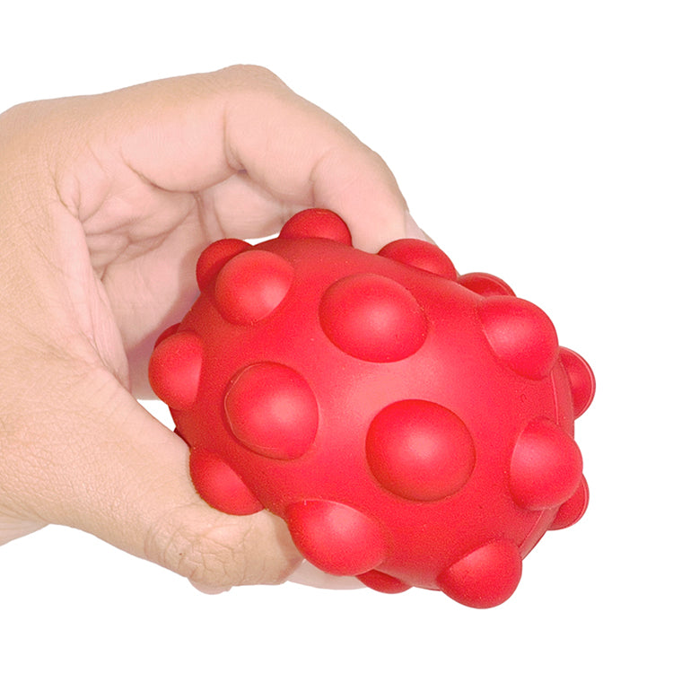 "BUBBLER" Push Pop Stress Reliever Ball