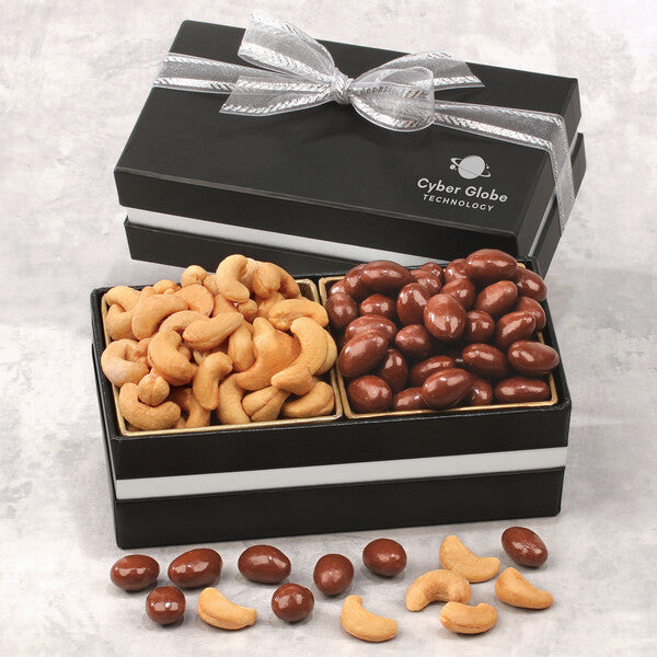 Double Delights with Chocolate Almonds and Fancy Cashews
