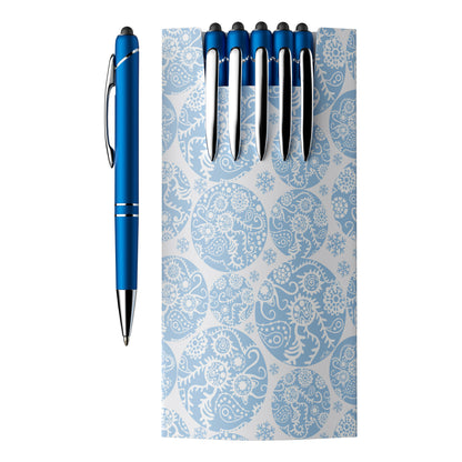 5-piece glacio pen set and custom sleeve