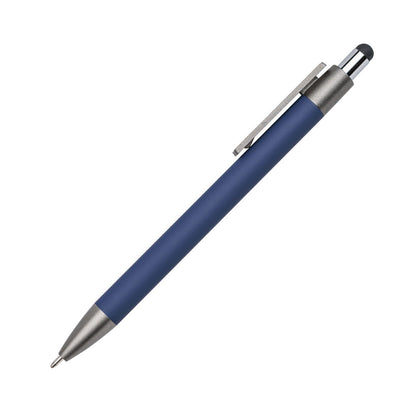 Hughes Metal Pen w/Wood Clip & Black Refill