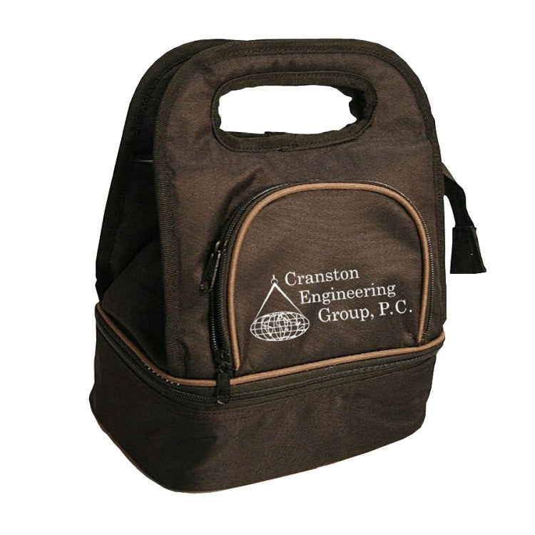 Black Uptown Lunch Cooler