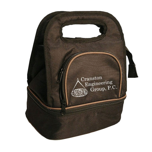 Black Uptown Lunch Cooler