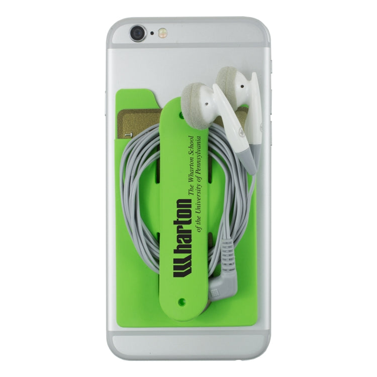 “Kickstart” Two Function Soft Silicone Cell Phone Kickstand & Wallet