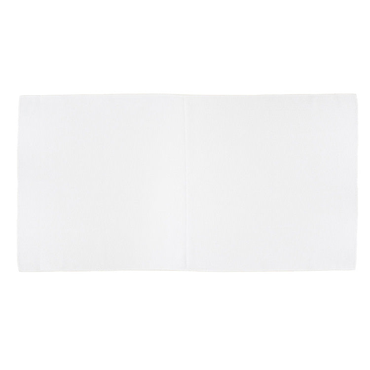 "AQUA" 30” x 60” Full Color Recycled RPET Waffle Weave Sand Free Beach/Yoga Towel