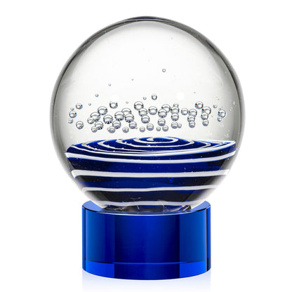 Tranquility Award on Marvel Base - Blue