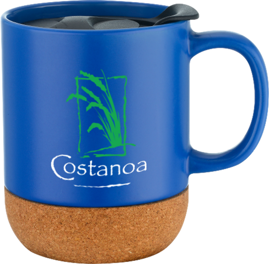 Black/Cork Brown Robusta Mug